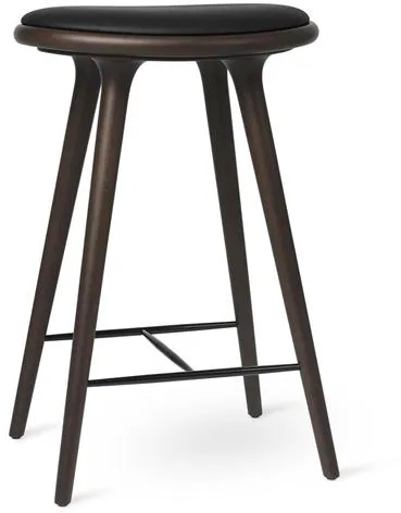 Mater High Stool Barstol Mørk Bejdset Bøg 69cm