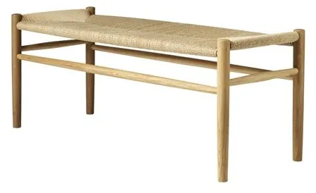 FDB Møbler J83B Bænk Egetræ