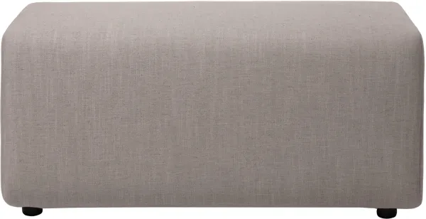 BROSTE COPENHAGEN Lagoon modulsofa puf - latte stof