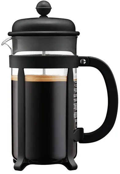 BODUM JAVA French Press 8 cup 1 L - Black